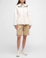 Image 2 of 6: Moncler Cassiopea Hooded Utility Jacket