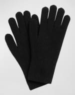 Image 1 of 2: Toteme Ribbed Cashmere Gloves