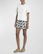 Image 2 of 6: Moncler Short-Sleeve Logo Pocket T-Shirt