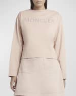 Image 2 of 6: Moncler Embroidered Logo Sweatshirt