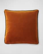 Image 2 of 3: Etro New Somerset Embroidered Pillow, 18" Square