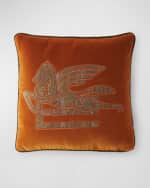 Image 1 of 3: Etro New Somerset Embroidered Pillow, 18" Square
