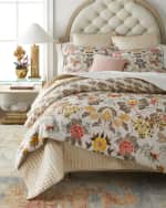 Image 2 of 3: Designers Guild Brocart Decoratif Sepia King Duvet Cover