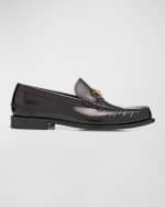 Image 1 of 5: Versace Men's Medusa '95 Leather Penny Loafers