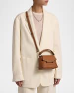 Image 2 of 4: STRATHBERRY Mosaic Nano Leather Top-Handle Bag