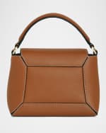 Image 4 of 4: STRATHBERRY Mosaic Nano Leather Top-Handle Bag