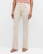 Image 2 of 6: Veronica Beard Beverly High-Rise Skinny Flare Jeans