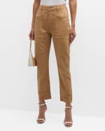 Image 2 of 6: Veronica Beard Arya Straight Cropped Pants