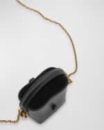 Image 5 of 6: Saint Laurent Le 37 Micro YSL Leather Bucket Bag