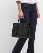 Image 2 of 6: Saint Laurent Sac De Jour Small Leather Top-Handle Bag