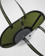 Image 5 of 6: Saint Laurent Medium YSL Vinyl Tote Basket Tote Bag