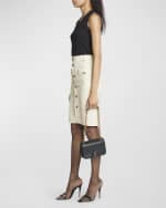 Image 2 of 6: Saint Laurent Jamie 4.3 Mini Patchwork Leather Shoulder Bag