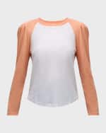 Image 1 of 6: Veronica Beard Mason Baseball Tee