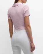 Image 4 of 6: Veronica Beard Kearney Polo Tee