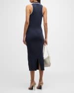 Image 3 of 6: Veronica Beard Darien Knit Midi Dress