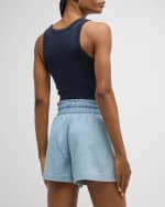 Image 5 of 6: Veronica Beard Birke Ribbed Tank Top