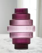 Image 1 of 4: POLSPOTTEN Steps Vase - 20"