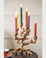 Image 3 of 4: POLSPOTTEN Apple Tree Candle Holder - 13"