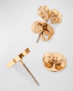 Image 3 of 5: Tory Burch Kira Stud Earrings, 8mm