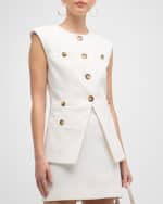 Image 2 of 8: Veronica Beard Tamara Tailored Vest