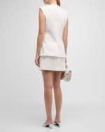 Image 3 of 8: Veronica Beard Tamara Tailored Vest