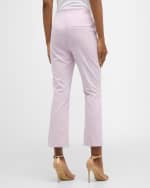 Image 4 of 6: Veronica Beard Kean Cropped Tailored Pants