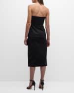 Image 3 of 6: Veronica Beard Dallas Zip-Front Pencil Skirt