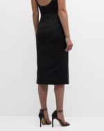 Image 4 of 6: Veronica Beard Dallas Zip-Front Pencil Skirt