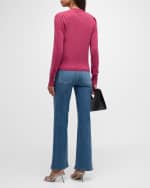 Image 3 of 6: Veronica Beard Solene Cashmere Cardigan