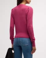 Image 4 of 6: Veronica Beard Solene Cashmere Cardigan
