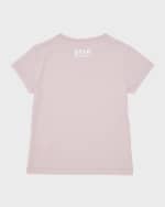 Image 5 of 5: Golden Goose Girl's Logo Star Print T-Shirt, Size 12