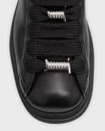 Image 4 of 6: Burberry Ranger Leather Lace-Up Boots
