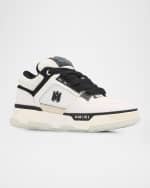 Image 5 of 6: Amiri Men's MA-1 Leather & Mesh Low-Top Sneakers