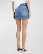 Image 4 of 6: ARMARIUM Lula Denim Mini Skirt
