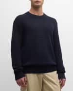 Image 3 of 6: FRAME Men's Textured Wool-Blend Sweater