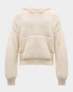 Image 1 of 5: FRAME Men's Chunky Drop-Shoulder Hoodie