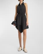 Image 2 of 5: A.L.C. Aria Sleeveless Button-Front A-Line Mini Dress