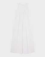 Image 1 of 5: Rohe Sleeveless Pleated A-Line Maxi Dress