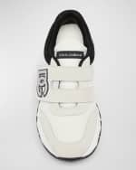 Image 6 of 6: Dolce&Gabbana Kid's DG Velcro Running Sneakers, Baby/Toddler