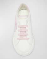 Image 5 of 6: Dolce&Gabbana Kid's Portofino Low-Top Sneakers, Toddlers/Kids