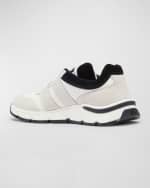 Image 2 of 5: Dolce&Gabbana Kid's DG Velcro Running Sneakers, Kids