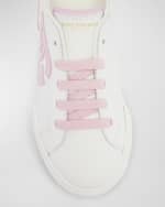 Image 3 of 5: Dolce&Gabbana Kid's Portofino Low-Top Sneakers, Kids