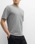 Image 4 of 6: Saint Laurent Men's YSL Pique T-Shirt