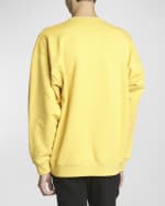 Image 5 of 6: Saint Laurent Men's Embroidered Logo Sweatshirt