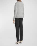 Image 4 of 6: Saint Laurent Cashmere Crew Sweater