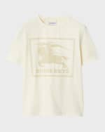 Image 4 of 5: Burberry Boy's Cedar EKD Box Short-Sleeve T-Shirt, Size 3-14