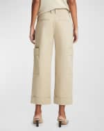 Image 3 of 4: Vince Utility Relaxed Crop Pants