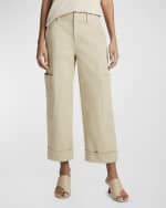 Image 1 of 4: Vince Utility Relaxed Crop Pants