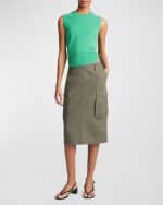 Image 2 of 6: Vince Wool Cashmere Crewneck Shell Top