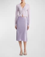 Image 3 of 3: Vince Shrunken Cashmere Silk Cardigan